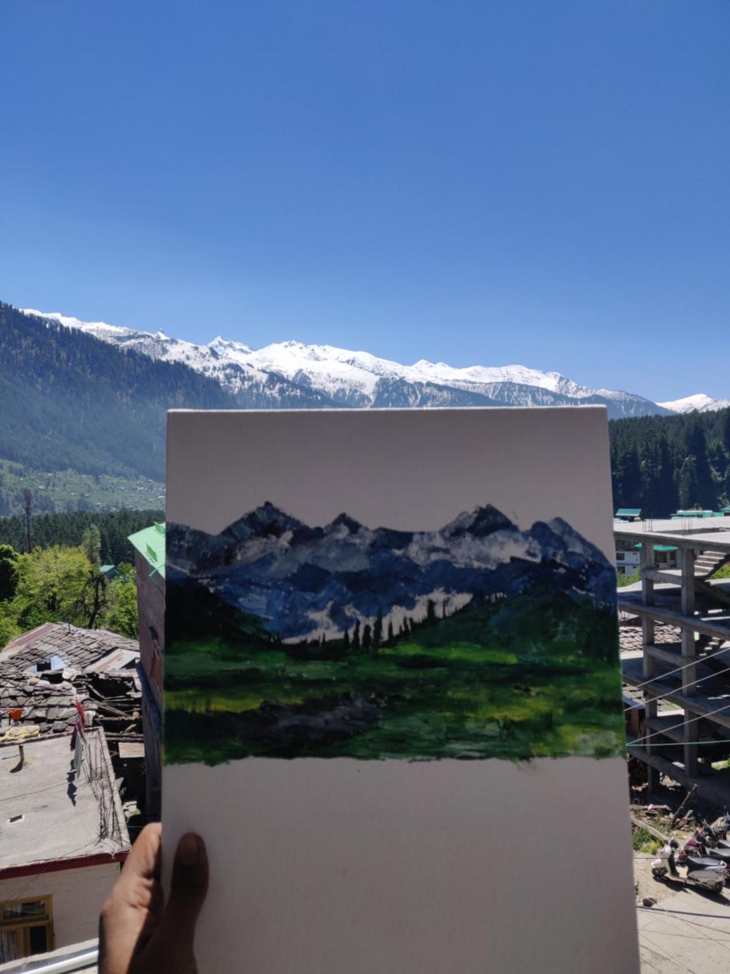 La Voglia-Old Manali Manāli Exterior foto